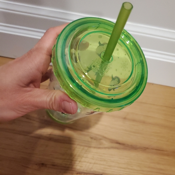 Never used light up penguin tumbler with straw - Picture 3 of 4